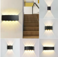 Led Wall Lamp Wall Sconce Indoor Outdoor Lighting Bedside Decor Lamps Wall mounted Black Body Wall Light For Home Garden. 