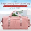 High-Quality Pink Duffle Bag, Dry Wet Separated Sport Handbag for Men Women Gym Training Travel Backpack Yoga Bag - Perfect for. 