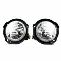 1 Pair LED Fog Light Front Bumper Fog Lamp Bulb Clear Lens for ota Avanza 2012-2019. 