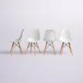 VTEC FURNITURE Modern ABC Chair / Dining Chair / Office Chair / Shell lounge Slide Chair. 