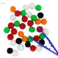 Color Matching Game Clip Ball Puzzle for Nursery Kindergarten Activities. 