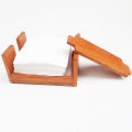 Wood Tissue Paper Serviette Holder for Kitchen and Dinning Room 18*15*10cm Napkin Stand Box. 