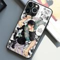 Toji Fushiguro JJK Japanese Anime Phone Case Protective Shell for iPhone 15 14 13 12 11 Pro Max Plus Mini SE Manga Glass Cover. 