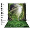 Summer Jungle Green Leaves Spring Seaside Nature Scenery Baby Backdrop Photography Background Photo Studio. 