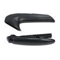 47115 SNA A82 Hand Brake Handle Cover Easy Installation Textured Durable Parking Brake Handle Carbon Fiber Pattern for. 