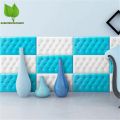 1pc Thickened 3D Soft Package Bed Sticker Anti-Collision Self-Adhesive Wall Sticker Diy Tatami Headboard Bedroom Home Decoration. 