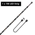 12V Led Strip RGB 4pin LED Headers For PC / Computer Case / RGB Strip light Mainboard Control Panel RGB-Header (+12V,G,R,B) 5050-1 X 1M---. 