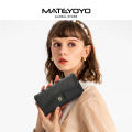 MATEYOYO Women's Long Wallet Simple Fashion Purse Large Capacity Cash Purse Multifunctional Clutch Wallet PU Leather Card Wallet Handbag Zipper Coin Pocket. 