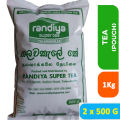 Talawakelle Tea 1Kg - Pure Ceylon Black Tea - Tea Pouch (2 x 500g). 