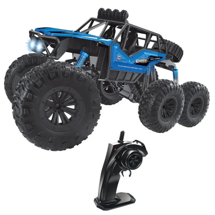 Large 1/8 Scale RC Rock Crawler 2280 6-Wheeled Remote Control Car High ...