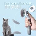 Hamburger Cat Comb Avoid Hairball Loose Hair Remover Comb Cat Needle Brush. 