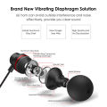 Extra BASS High Quality Earphones 3.5mm Connector with Mic - Super Quality Stereo Earbuds Headset with 3.5mm jack - Stereo Handsfree / Handsfree Extra Bass Headphone Handsfree With Microphone Headphones Wired Earphones Earbuds -JK67. 