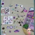 K14Toca LIFE WORLD QUIET BOOK/TOCA BOCA/TOKA BOKA PURPEL HOUSE Children's Educational Toys PAPER BOOK PAPER Dolls Disassembly Ages 3-9 Years. 