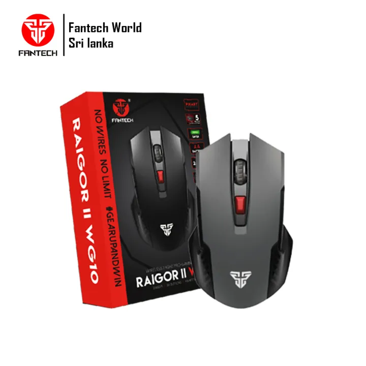 Fantech Raigor Wg10 Pro-Gaming Mouse Black