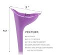 Portable Female Urinal Funnel Woman Standing Up Urine Wee Loo For Outdoor Travel Camping Hygienic Device Random. 