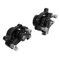 1pair Disc Brake Calipers Aluminum Alloy Front Rear Disc Brake Calipers for MBX10 MBX11 Mini Dirt Bike Black. 