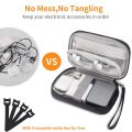 Electronic Organizer, Travel Cable Organizer Bag Pouch Portable Electronic Phone Accessories Storage Multifunction Case. 