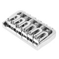 Guitar Fixed Bridge, Strong Compatibility Electric Guitar Fixed Bridge Adjustable Metal for Replacement. 
