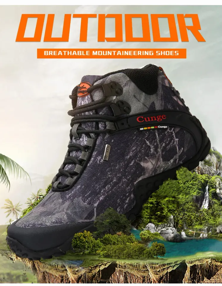 Trekking Shoes Cunge Boots New Men Military Tactical Boots High