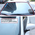 【Folio & Light】2meter Car Window Sealant Rubber Sticker Sunroof Triangular Window Sealed Strip Seal Trim For Auto Vehicle Front Rear Windshield. 
