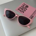 【Dream Sailing Store 】Pink girl sunglasses eyeglasses new protection ins. 