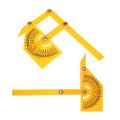 Angle Ruler Protractor Corner Angle Finder Carpentry Tools 0° To 180° Protractors For Woodworking Plastic Angles Conveyor Tool. 