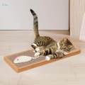Cat Scratchers Cardboard Scratching Lounge Bed Grinding Claw Scratch Pad Toy 37cmx12cmx2cm. 