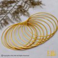 12 Piece Gold plated Bangal Classic Round Single plain Bangle 1mm Thin Very Nice Bangel Wire Charm Bangles for Women Jewelry Gift. 