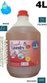 Natural Fresh Laundry  Detergent Washing Machine  Hand Washing Liquid 4L  Laundry For Front & Top Load Machine Natural Fresh  Laundry Detergent Liquid Soap. 