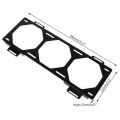 Fan Bracket 240 Radiator Mounting Bracket Water Cooler for 12/14CM Fan Holder External Computer Case Heatsink Gadget Accessories. 