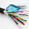 Twisted Pair Shielded Cable Wire 2 4 6 10 12-Core 26 24 Awg 1 Meter Price Tinned Copper Core Communication Control Wire. 