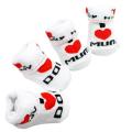 【HOT】 Cute Baby Cotton Socks White I Love Mum/Dad 0-6 Months Newborn Infant Boys Girls Leg Warmers Kids Clothing. 