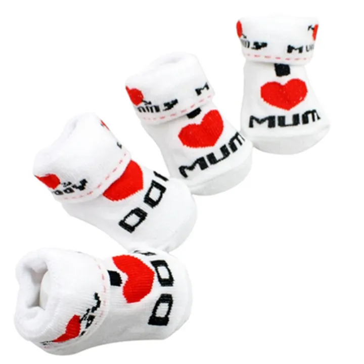 %E3%80%90HOT%E3%80%91%20Cute%20Baby%20Cotton%20Socks%20White%20I%20Love%20Mum/Dad%200-6%20Months%20Newborn%20Infant%20Boys%20Girls%20Leg%20Warmers%20Kids%20Clothing%20-%20Image%203