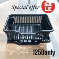 Eco-Friendly Dish Drainer Modern Elegance Dish Rack Versatile Dish Drying Rack Compact Kitchen Dish Organizer. 