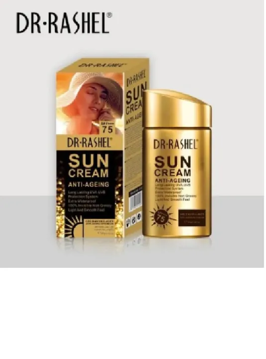 Dr.Rashel - Sun Cream - SPF+++ 75 - Anti-Ageing DRL-1310 - 80g