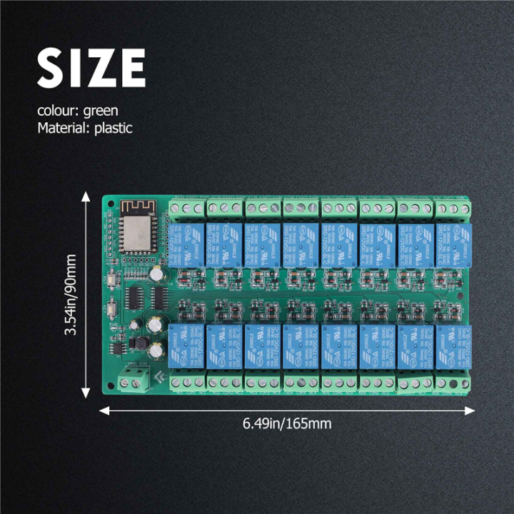 ESP8266%20WIFI%2016%20Channel%20Relay%20Module%20ESP-12F%20Development%20Board,%2012V%20-%20Image%208
