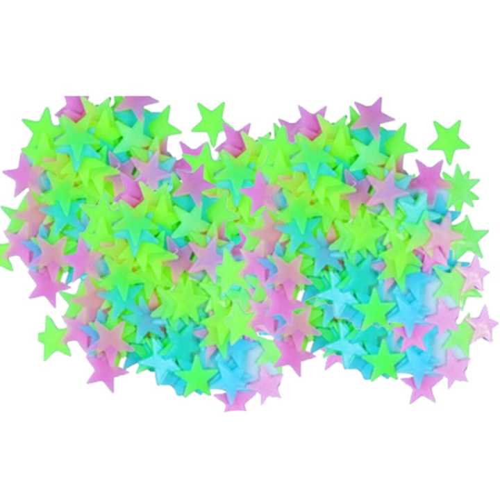 Radium Stickers 200 Pieces High Quality Radium Stars stickers in Dark ...