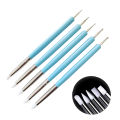 5Pcs/Set Stainless Steel Two Head Sculpting Polymer and Soft Pottery Clay Tool Silicone Modelling Art Shaper Tools JIJIN. 