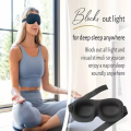 Padded Sleep Comfortable Luxurious Soft Eye Blackout 3D for Travel Sleep Meditation Relaxation Insomnia. 