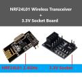 NRF24L01 Wireless Transceiver Module & 5V to 3.3V Socket Board. 