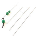 6Pcs Beading Needles Pins Open Curved Needle for Beads Bracelet DIY Jewelry Making Tools Handmade Beaded Threading Pins. 