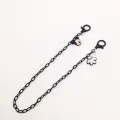 【WEJA】Chain Lanyard Glasses Cartoon Mouse Design Black Acrylic Material. 