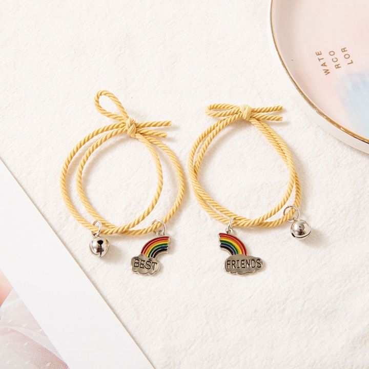 2pcs/set%20Rainbow%20Bracelet%20Korean%20Style%20Best%20Friends%20Bracelet%20Friendship%20Jewelry%20Fashion%20Birthday%20Gift%20Bracelet%20Rainbow%20Woven%20Suction%20Couple%20Bracelet%20Bell%20As%20a%20Gift%20For%20Best%20Friend%20Small%20And%20Fresh%20Student%20Bracelet%20Female%20Magnetic%20Suction%20Small%20Rubber%20Band%20-%20Image%209