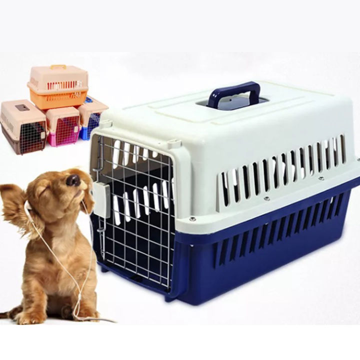 Dog Kennel Climate Controlled Pet Carrier Sport Pet Plastic Travel