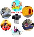 Electric Air Pump Air Mattress Pump for Inflatables Portable Quick and Easy Inflator Deflator with 3 Nozzles. 