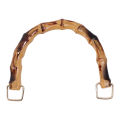 2Size Bamboo Handles for Women Hand Bags U Shape Handbag Handle for DIY Bag Making Handle Replacement. 