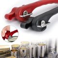 Stainless Steel Safety Hand-actuated Can Opener Side Cut Easy Grip Opener Knife for Can Lid #andromeda.Home Goods Store. 