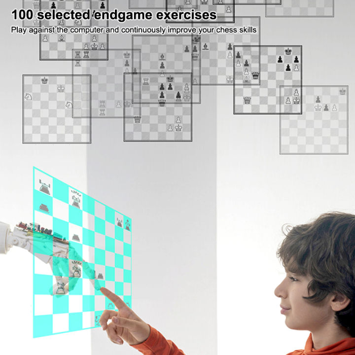 Electronic Chess Game Magnetic Chess Piece Sensory Board Screen Novice ...