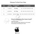 Outtobe Women Sports Bra Fitness Yoga Underwear Professional Shockproof Training Exercise Running Gym Tops Bra No Underwire Workout Bra with Adjustable Buckle. 