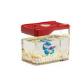 Aquarium Transparent Mini Fish Drop Resistant Shatterproof Desktop Fish Plastic Stackable Turtle Home. 